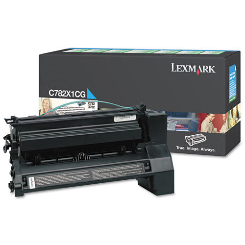 Lexmark™ wholesale. LEXMARK C782x1cg Extra High-yield Toner, 15,000 Page-yield, Cyan. HSD Wholesale: Janitorial Supplies, Breakroom Supplies, Office Supplies.