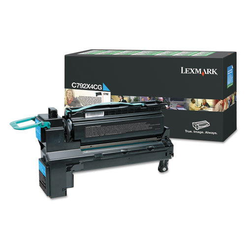 Lexmark™ wholesale. LEXMARK C792x4cg Return Program Extra High-yield Toner, 17,000 Page-yield, Cyan. HSD Wholesale: Janitorial Supplies, Breakroom Supplies, Office Supplies.