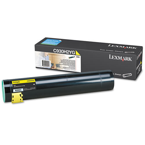 Lexmark™ wholesale. LEXMARK C930h2yg High-yield Toner, 24,000 Page-yield, Yellow. HSD Wholesale: Janitorial Supplies, Breakroom Supplies, Office Supplies.