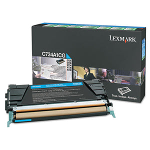 Lexmark™ wholesale. LEXMARK X746a1cg Return Program Toner, 7,000 Page-yield, Cyan. HSD Wholesale: Janitorial Supplies, Breakroom Supplies, Office Supplies.