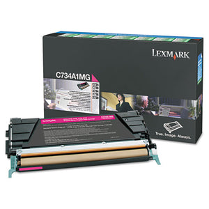 Lexmark™ wholesale. LEXMARK X746a1mg Return Program Toner, 7,000 Page-yield, Magenta. HSD Wholesale: Janitorial Supplies, Breakroom Supplies, Office Supplies.