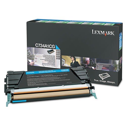 Lexmark™ wholesale. LEXMARK X748h1cg Return Program High-yield Toner, 10,000 Page-yield, Cyan. HSD Wholesale: Janitorial Supplies, Breakroom Supplies, Office Supplies.