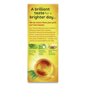 Lipton® wholesale. Tea Bags, Regular, 100-box. HSD Wholesale: Janitorial Supplies, Breakroom Supplies, Office Supplies.