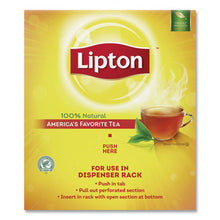 Load image into Gallery viewer, Lipton® wholesale. Tea Bags, Regular, 100-box. HSD Wholesale: Janitorial Supplies, Breakroom Supplies, Office Supplies.