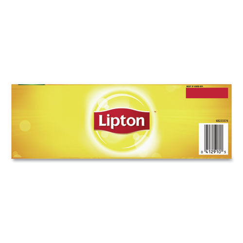 Lipton® wholesale. Tea Bags, Regular, 100-box. HSD Wholesale: Janitorial Supplies, Breakroom Supplies, Office Supplies.