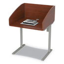 Linea Italia® wholesale. Study Carrell Starter Unit, 2-leg, 31.25 X 23.5 X 45.25, Cherry. HSD Wholesale: Janitorial Supplies, Breakroom Supplies, Office Supplies.