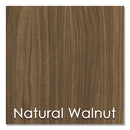 Linea Italia® wholesale. Kompass Flexible Home-office Desk, 33" X 23.75" X 48", Natural Walnut. HSD Wholesale: Janitorial Supplies, Breakroom Supplies, Office Supplies.