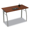 Linea Italia® wholesale. Trento Line Rectangular Desk, 47.25" X 23.63" X 29.5", Cherry. HSD Wholesale: Janitorial Supplies, Breakroom Supplies, Office Supplies.
