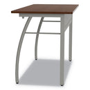 Linea Italia® wholesale. Trento Line Rectangular Desk, 47.25" X 23.63" X 29.5", Cherry. HSD Wholesale: Janitorial Supplies, Breakroom Supplies, Office Supplies.