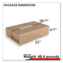 Linea Italia® wholesale. Trento Line Rectangular Desk, 47.25" X 23.63" X 29.5", Mocha-gray. HSD Wholesale: Janitorial Supplies, Breakroom Supplies, Office Supplies.