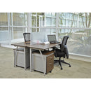 Linea Italia® wholesale. Trento Line Rectangular Desk, 47.25" X 23.63" X 29.5", Mocha-gray. HSD Wholesale: Janitorial Supplies, Breakroom Supplies, Office Supplies.