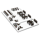 Linea Italia® wholesale. Trento Line Rectangular Desk, 47.25" X 23.63" X 29.5", Mocha-gray. HSD Wholesale: Janitorial Supplies, Breakroom Supplies, Office Supplies.