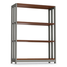 Load image into Gallery viewer, Linea Italia® wholesale. Trento Line Bookcase, 31 1-2w X 11 1-2d X 43 1-4h, Cherry. HSD Wholesale: Janitorial Supplies, Breakroom Supplies, Office Supplies.