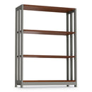 Linea Italia® wholesale. Trento Line Bookcase, 31 1-2w X 11 1-2d X 43 1-4h, Cherry. HSD Wholesale: Janitorial Supplies, Breakroom Supplies, Office Supplies.