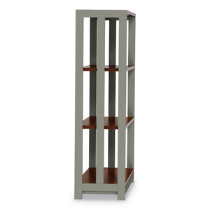 Linea Italia® wholesale. Trento Line Bookcase, 31 1-2w X 11 1-2d X 43 1-4h, Cherry. HSD Wholesale: Janitorial Supplies, Breakroom Supplies, Office Supplies.