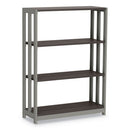 Linea Italia® wholesale. Trento Line Bookcase, Three-shelf, 31 1-2w X 11 5-8d X 43 1-4h, Mocha. HSD Wholesale: Janitorial Supplies, Breakroom Supplies, Office Supplies.