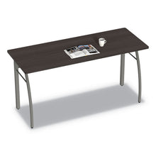 Load image into Gallery viewer, Linea Italia® wholesale. Trento Line Rectangular Desk, 59.13&quot; X 23.63&quot; X 29.5&quot;, Mocha. HSD Wholesale: Janitorial Supplies, Breakroom Supplies, Office Supplies.