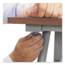 Linea Italia® wholesale. Trento Line Rectangular Desk, 59.13" X 23.63" X 29.5", Mocha. HSD Wholesale: Janitorial Supplies, Breakroom Supplies, Office Supplies.