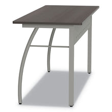 Load image into Gallery viewer, Linea Italia® wholesale. Trento Line Rectangular Desk, 59.13&quot; X 23.63&quot; X 29.5&quot;, Mocha. HSD Wholesale: Janitorial Supplies, Breakroom Supplies, Office Supplies.