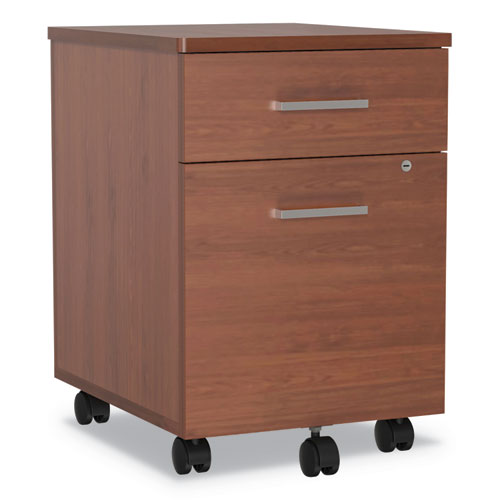 Linea Italia® wholesale. Trento Line Mobile Pedestal File, 16.5w X 19.75d X 23.63h, Cherry. HSD Wholesale: Janitorial Supplies, Breakroom Supplies, Office Supplies.