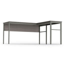 Linea Italia® wholesale. Urban Series L- Shaped Desk, 59" X 59" X 29.5", Ash. HSD Wholesale: Janitorial Supplies, Breakroom Supplies, Office Supplies.