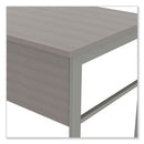 Linea Italia® wholesale. Urban Series L- Shaped Desk, 59" X 59" X 29.5", Ash. HSD Wholesale: Janitorial Supplies, Breakroom Supplies, Office Supplies.