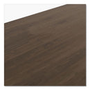 Linea Italia® wholesale. Urban Series L- Shaped Desk, 59" X 59" X 29.5", Natural Walnut. HSD Wholesale: Janitorial Supplies, Breakroom Supplies, Office Supplies.