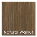 Linea Italia® wholesale. Urban Series L- Shaped Desk, 59" X 59" X 29.5", Natural Walnut. HSD Wholesale: Janitorial Supplies, Breakroom Supplies, Office Supplies.