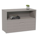 Linea Italia® wholesale. Urban 36" Credenza, Bottom Pedestal, 35.25w X 15.25d X 23.75h, Ash. HSD Wholesale: Janitorial Supplies, Breakroom Supplies, Office Supplies.