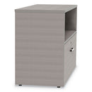 Linea Italia® wholesale. Urban 36" Credenza, Bottom Pedestal, 35.25w X 15.25d X 23.75h, Ash. HSD Wholesale: Janitorial Supplies, Breakroom Supplies, Office Supplies.