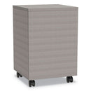 Linea Italia® wholesale. Urban Mobile File Pedestal, 16w X 15.25d X 23.75h, Ash. HSD Wholesale: Janitorial Supplies, Breakroom Supplies, Office Supplies.