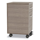 Linea Italia® wholesale. Urban Mobile File Pedestal, 16w X 15.25d X 23.75h, Natural Walnut. HSD Wholesale: Janitorial Supplies, Breakroom Supplies, Office Supplies.