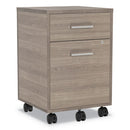 Linea Italia® wholesale. Urban Mobile File Pedestal, 16w X 15.25d X 23.75h, Natural Walnut. HSD Wholesale: Janitorial Supplies, Breakroom Supplies, Office Supplies.