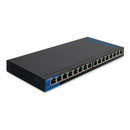 LINKSYS™ wholesale. Business Desktop Gigabit Poe+ Switch, 16 Ports. HSD Wholesale: Janitorial Supplies, Breakroom Supplies, Office Supplies.