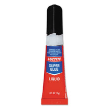 Load image into Gallery viewer, Loctite® wholesale. Super Glue Liquid Tubes, 0.07 Oz, Dries Clear, 2-pack. HSD Wholesale: Janitorial Supplies, Breakroom Supplies, Office Supplies.