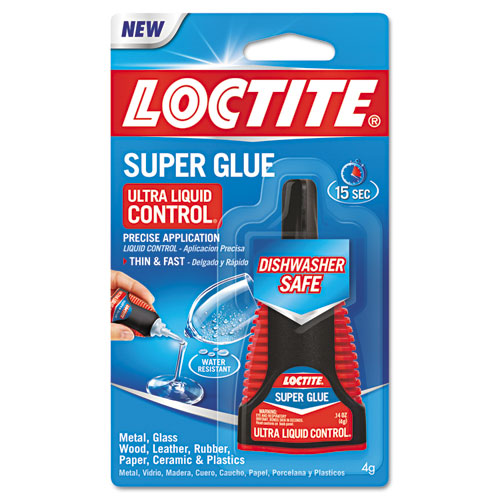 Loctite® wholesale. Ultra Liquid Control Super Glue, 0.14 Oz, Dries Clear. HSD Wholesale: Janitorial Supplies, Breakroom Supplies, Office Supplies.