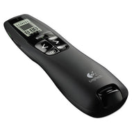 Logitech® wholesale. Logitech R800 Wireless Laser Presentation Remote W-lcd Display, 100 Ft Range, Matte Black. HSD Wholesale: Janitorial Supplies, Breakroom Supplies, Office Supplies.