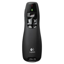 Load image into Gallery viewer, Logitech® wholesale. Logitech R400 Wireless Presentation Remote With Laser Pointer, 50 Ft. Range, Matte Black. HSD Wholesale: Janitorial Supplies, Breakroom Supplies, Office Supplies.