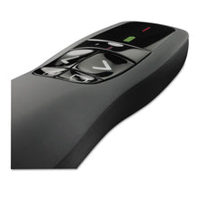 Load image into Gallery viewer, Logitech® wholesale. Logitech R400 Wireless Presentation Remote With Laser Pointer, 50 Ft. Range, Matte Black. HSD Wholesale: Janitorial Supplies, Breakroom Supplies, Office Supplies.