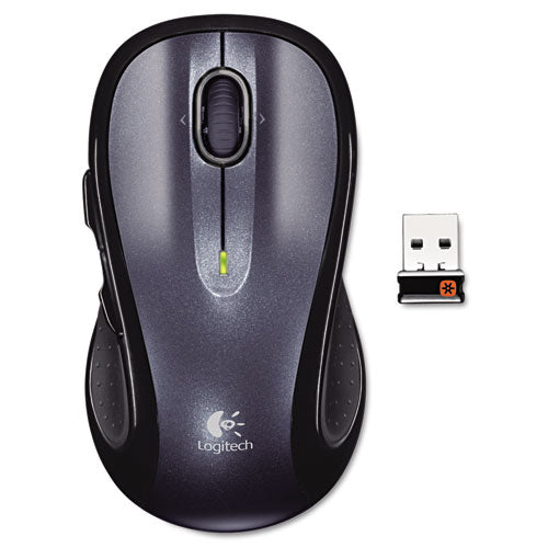 Logitech® wholesale. Logitech M510 Wireless Mouse, 2.4 Ghz Frequency-30 Ft Wireless Range, Right Hand Use, Dark Gray. HSD Wholesale: Janitorial Supplies, Breakroom Supplies, Office Supplies.