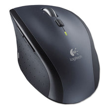 Load image into Gallery viewer, Logitech® wholesale. Logitech M705 Marathon Wireless Laser Mouse, 2.4 Ghz Frequency-30 Ft Wireless Range, Right Hand Use, Black. HSD Wholesale: Janitorial Supplies, Breakroom Supplies, Office Supplies.