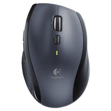 Load image into Gallery viewer, Logitech® wholesale. Logitech M705 Marathon Wireless Laser Mouse, 2.4 Ghz Frequency-30 Ft Wireless Range, Right Hand Use, Black. HSD Wholesale: Janitorial Supplies, Breakroom Supplies, Office Supplies.