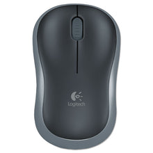Load image into Gallery viewer, Logitech® wholesale. Logitech M185 Wireless Mouse, 2.4 Ghz Frequency-30 Ft Wireless Range, Left-right Hand Use, Black. HSD Wholesale: Janitorial Supplies, Breakroom Supplies, Office Supplies.