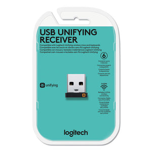 Logitech® wholesale. Logitech Usb Unifying Receiver, Black. HSD Wholesale: Janitorial Supplies, Breakroom Supplies, Office Supplies.