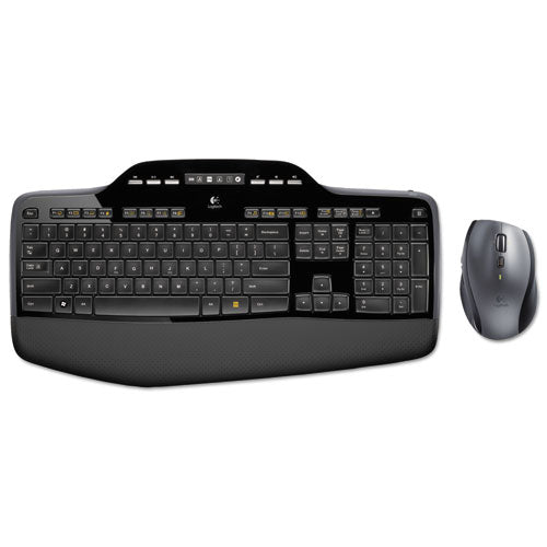 Logitech® wholesale. Logitech Mk710 Wireless Keyboard + Mouse Combo, 2.4 Ghz Frequency-30 Ft Wireless Range, Black. HSD Wholesale: Janitorial Supplies, Breakroom Supplies, Office Supplies.