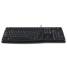 Load image into Gallery viewer, Logitech® wholesale. Logitech K120 Ergonomic Desktop Wired Keyboard, Usb, Black. HSD Wholesale: Janitorial Supplies, Breakroom Supplies, Office Supplies.