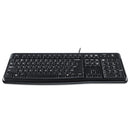 Logitech® wholesale. Logitech K120 Ergonomic Desktop Wired Keyboard, Usb, Black. HSD Wholesale: Janitorial Supplies, Breakroom Supplies, Office Supplies.