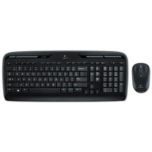 Logitech® wholesale. Logitech Mk320 Wireless Keyboard + Mouse Combo, 2.4 Ghz Frequency-30 Ft Wireless Range, Black. HSD Wholesale: Janitorial Supplies, Breakroom Supplies, Office Supplies.