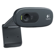 Load image into Gallery viewer, Logitech® wholesale. Logitech C270 Hd Webcam, 1280 Pixels X 720 Pixels, 1 Mpixel, Black. HSD Wholesale: Janitorial Supplies, Breakroom Supplies, Office Supplies.