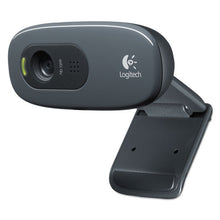 Load image into Gallery viewer, Logitech® wholesale. Logitech C270 Hd Webcam, 1280 Pixels X 720 Pixels, 1 Mpixel, Black. HSD Wholesale: Janitorial Supplies, Breakroom Supplies, Office Supplies.